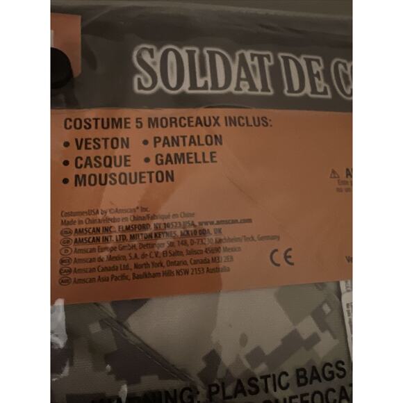 Combat Soldier Boys Halloween Costume CHILD Large 12-14, 5pc: Jacket, Pant, … - Picture 12 of 16